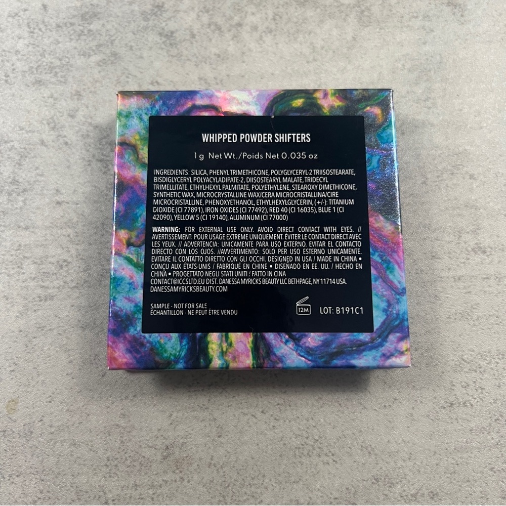 Danessa Myricks Lightwork Volume V Palette’s I Am Fearless Single Eyeshadow - Picture 3 of 11